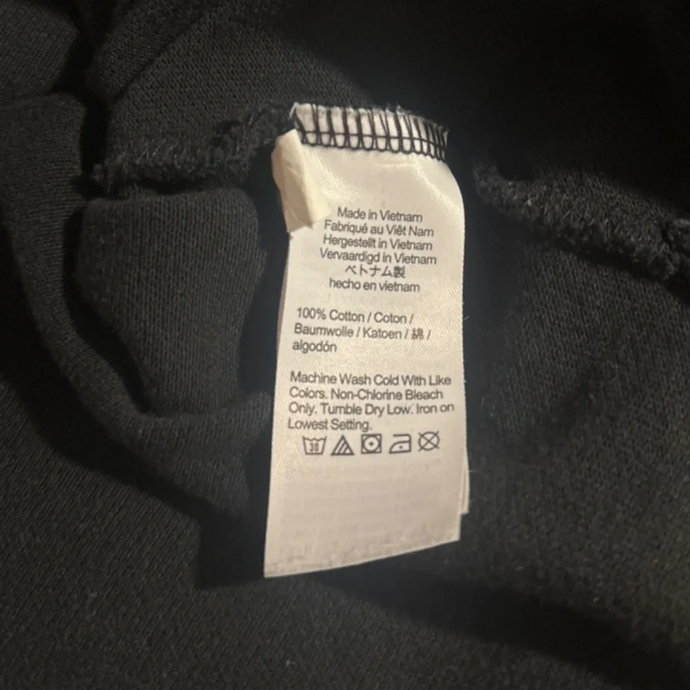 J. Crew Classic Long Sleeve Black Cotton Polo Shirt Size Men’s Large Tall